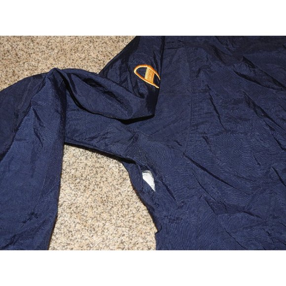 Vintage 1990s Ithica College Champion Pullover Cotton Lined Windbreaker Medium - Picture 9 of 10